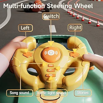 2025 Racing Adventure Car Steering Wheel,Upgrade (200) Levels.