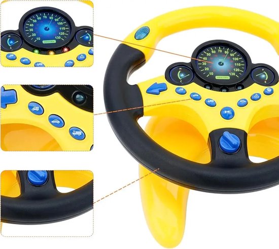 Kids Driving Steering Wheel Toy.