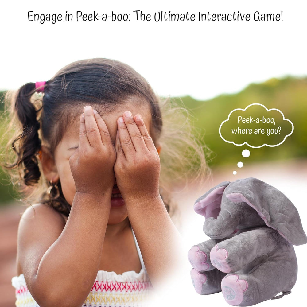 Ella Peek-A-Boo Singing Elephant Toy