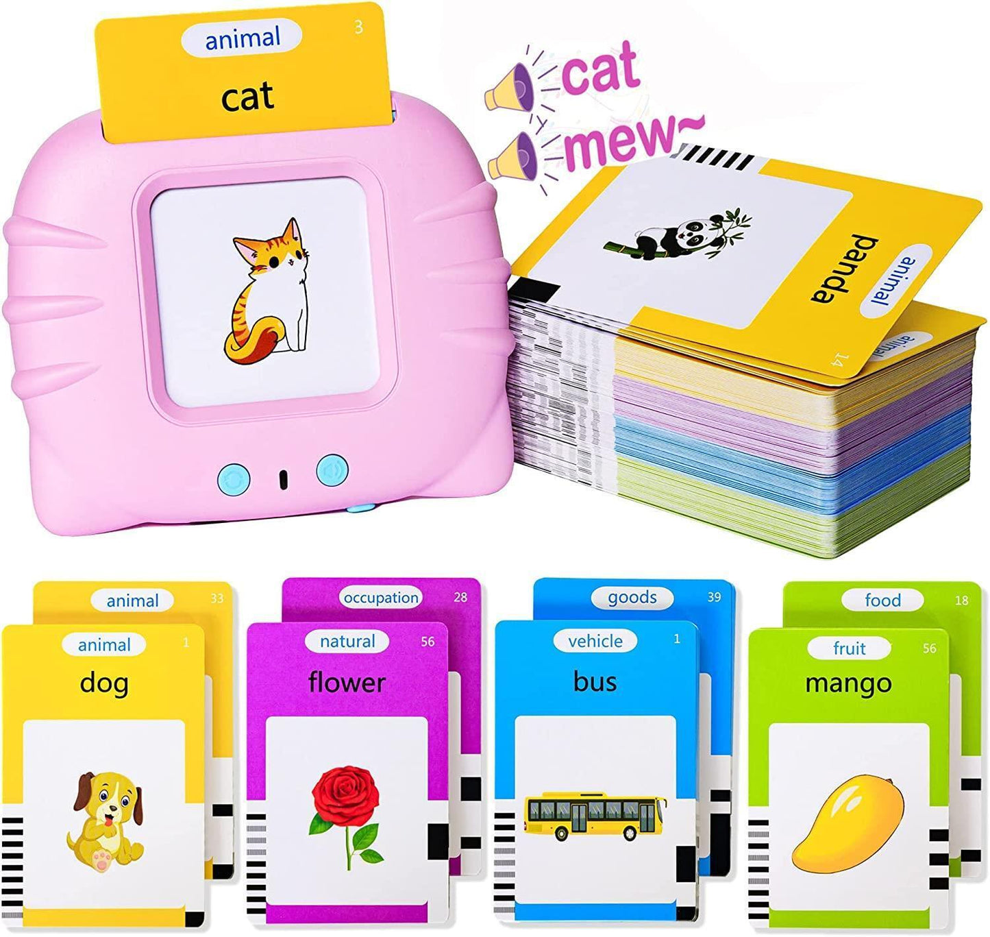 📖🎧 Talking Flash Cards Learning Machine 🔤