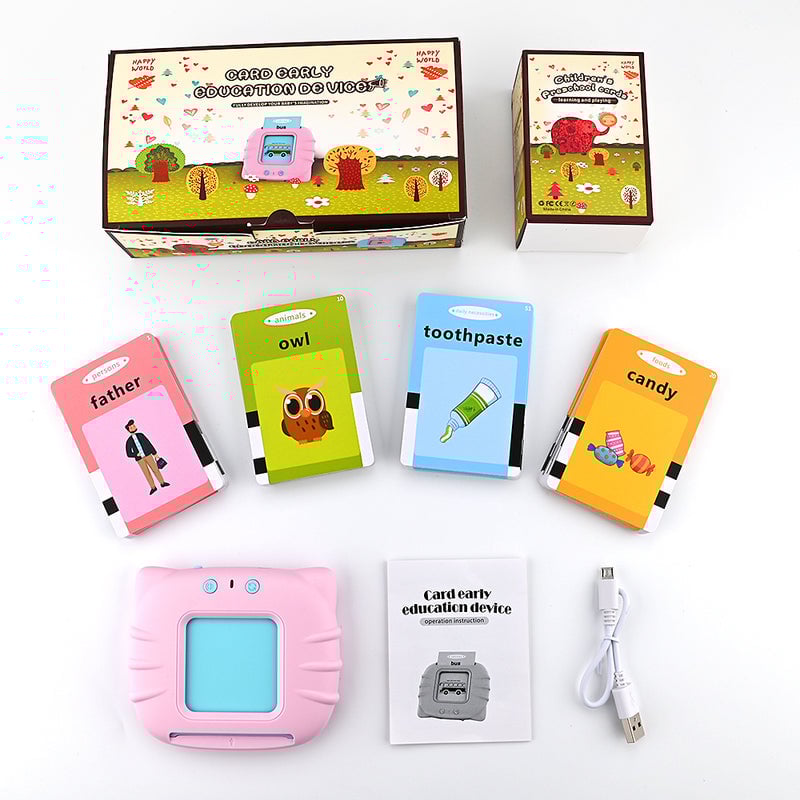 📖🎧 Talking Flash Cards Learning Machine 🔤