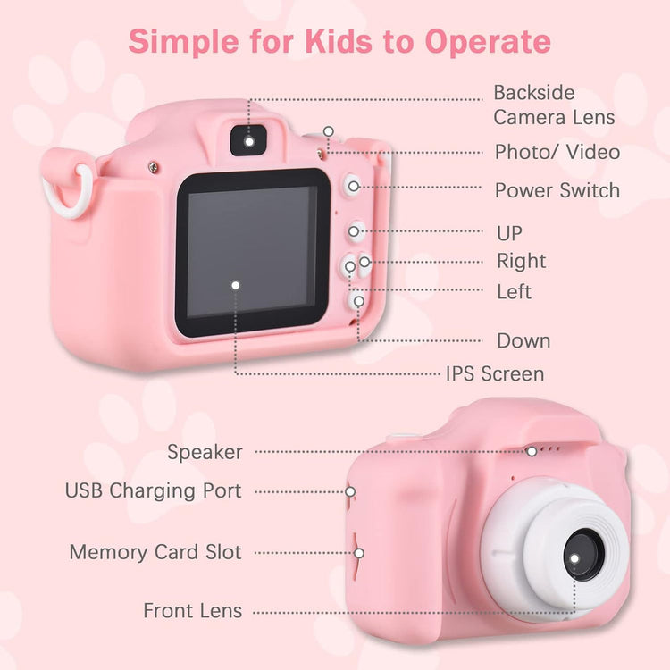 Kids Smart Camera With Cover